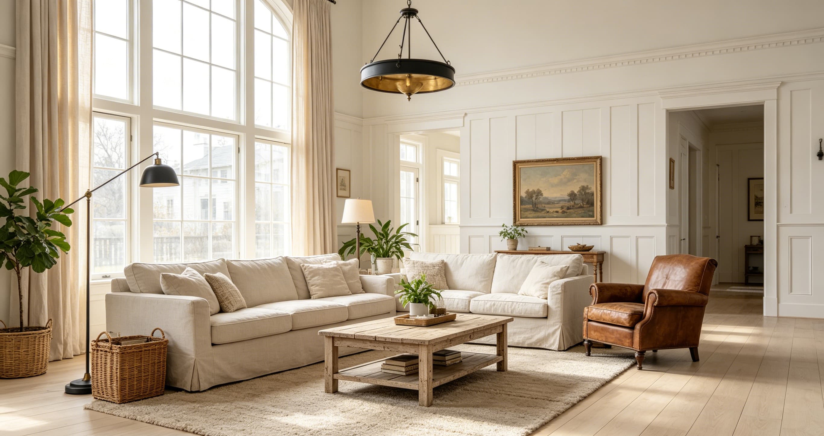 Luxury interior featuring Budapest engineered hardwood flooring