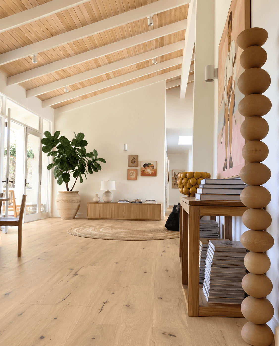 Luxury interior featuring Florence 7.5 engineered hardwood flooring